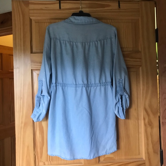 Kenneth Cole Long Denim Shirt/Coverup - Picture 4 of 7